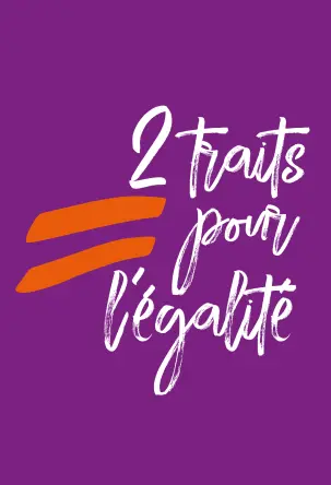 CFDT Egalité professionnelle deux traits pour l'égalité